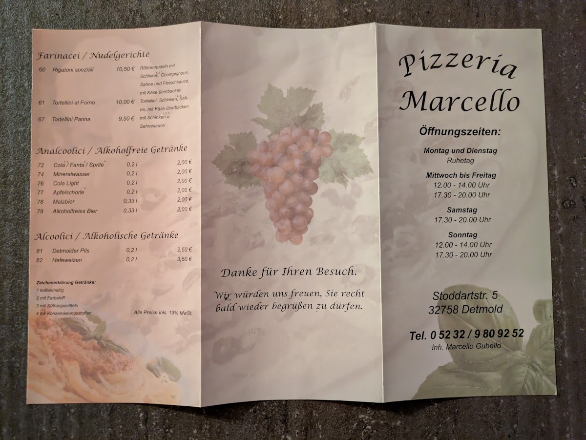 Menu Pizzeria Marcello-2