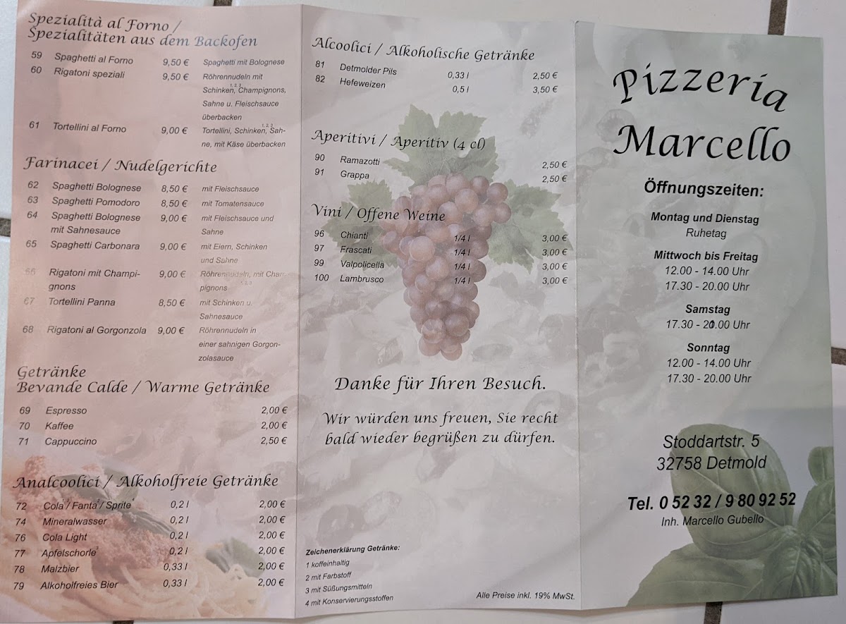 Menu Pizzeria Marcello-3